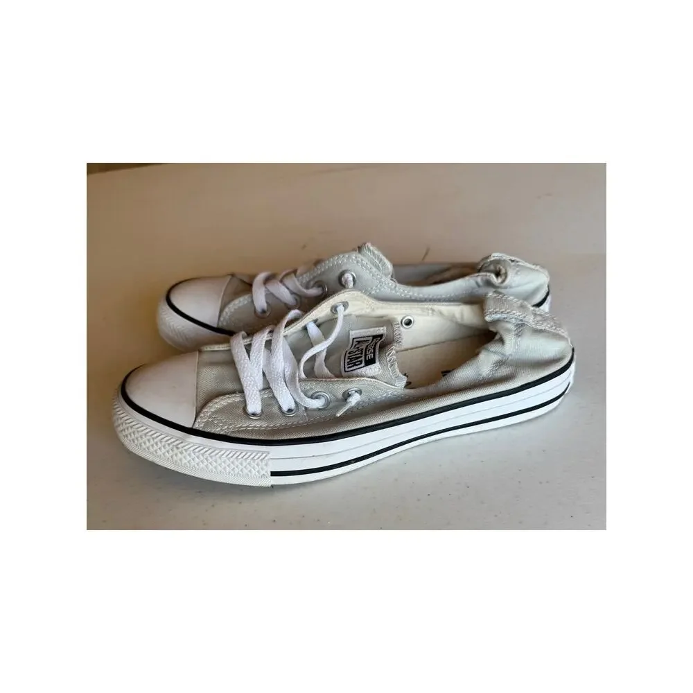 Converse Chuck Taylor Womens Slip On‎ Shoe Gray Size 9